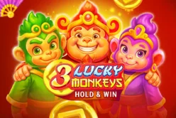 3 Lucky Monkeys Hold & Win