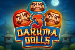 3 Daruma Dolls