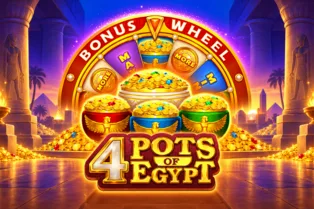4 Pots of Egypt: Bonus Wheel Preview: Hold & Win & Four Pot Features