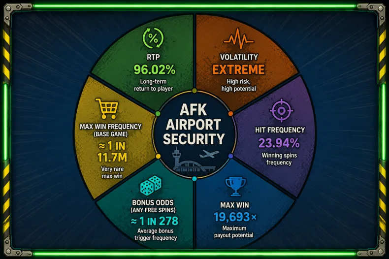 AFK Airport Security slot statistics overview