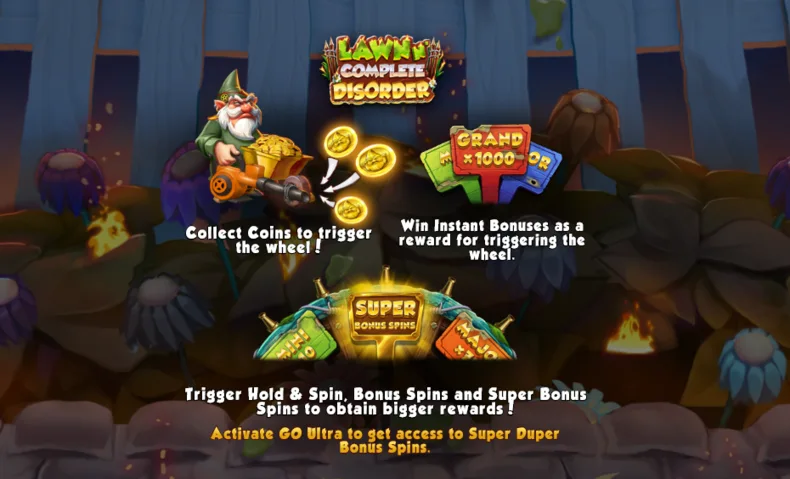 Lawn n' Complete Disorder Bonus Overview