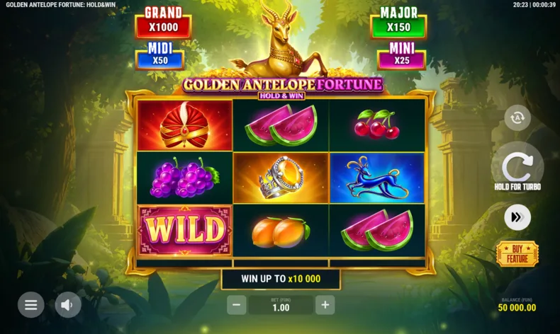 Golden Antelope Fortune Base Gameplay