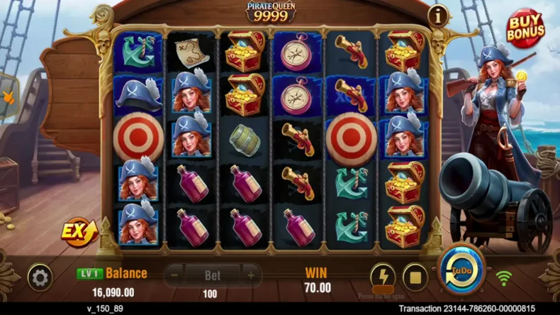 Pirate Queen 9999 Main Game
