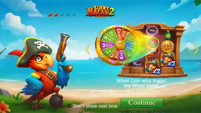 Lucky Macaw 2 Lucky Wheel