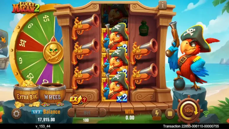 Lucky Macaw 2 Main Game