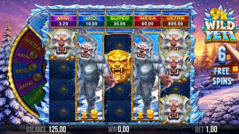 9K Wild Yeti Free Spins
