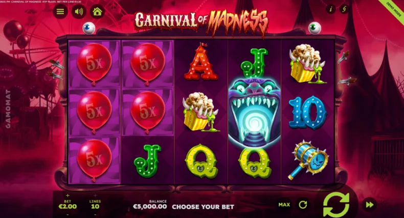 Carnival of Madness Base Gameplay