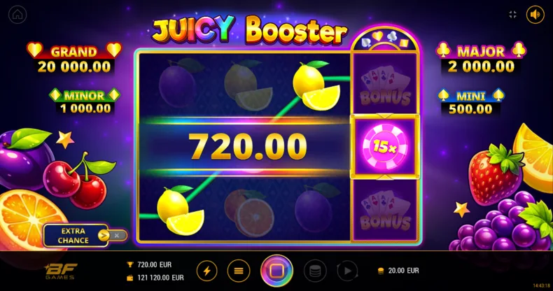 Juicy Booster Multiplier