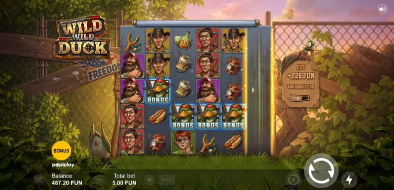 Wild Wild Duck Base Gameplay