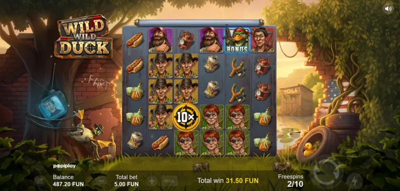 Wild Wild Duck Free Spins Multiplier