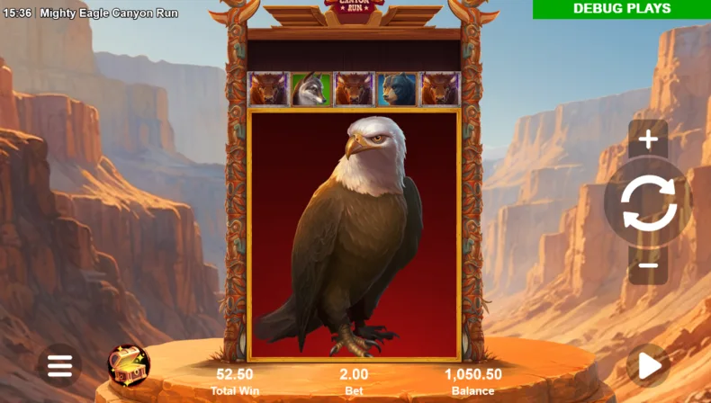 Mighty Eagle Canyon Run Eagle SuperSymbol