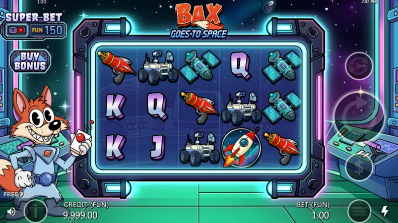 Bax Goes To Space Base Gameplay