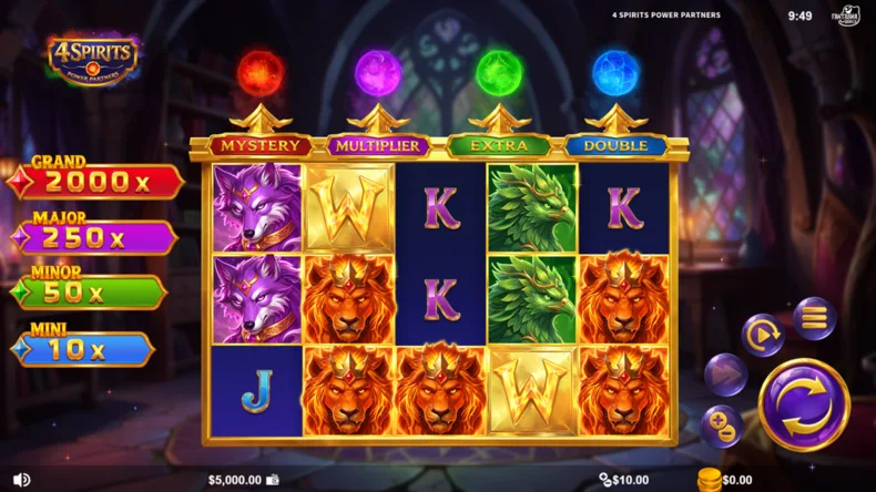 4 Spirits Power Partners Base Gameplay