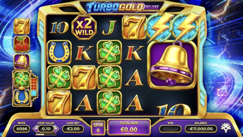 Turbo Gold Deluxe GigaBlox Upgrade Symbol