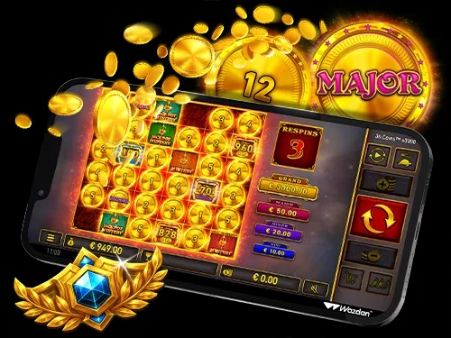 36 Coins x3000 Hold the Jackpot