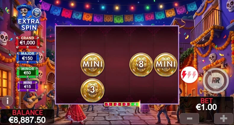 Viva Fiesta Extra Spin Mini-Game