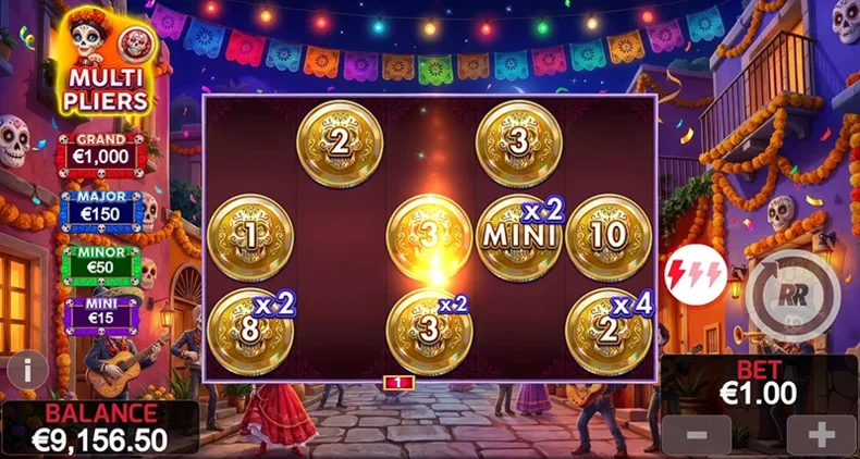 Viva Fiesta Multipliers Mini-Game