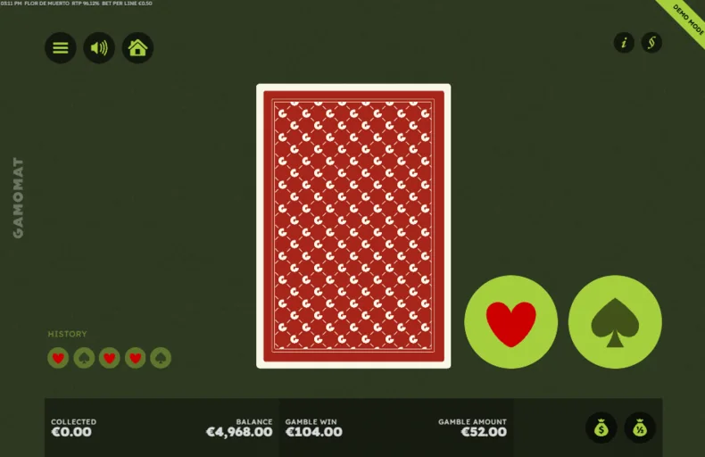 Flor de Muerto Card Gamble