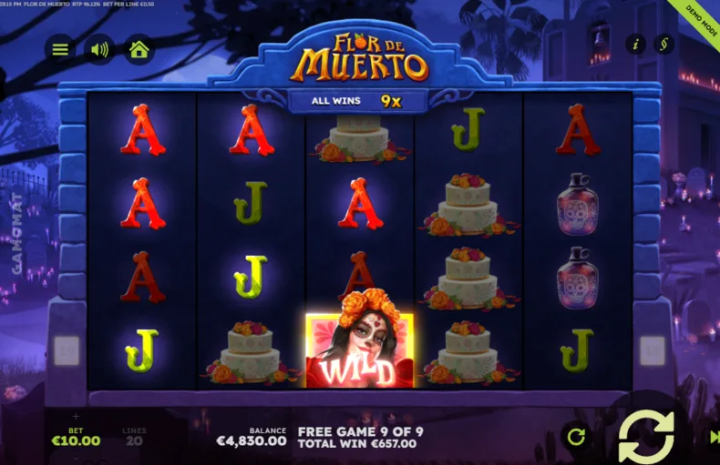 Flor de Muerto Free Games