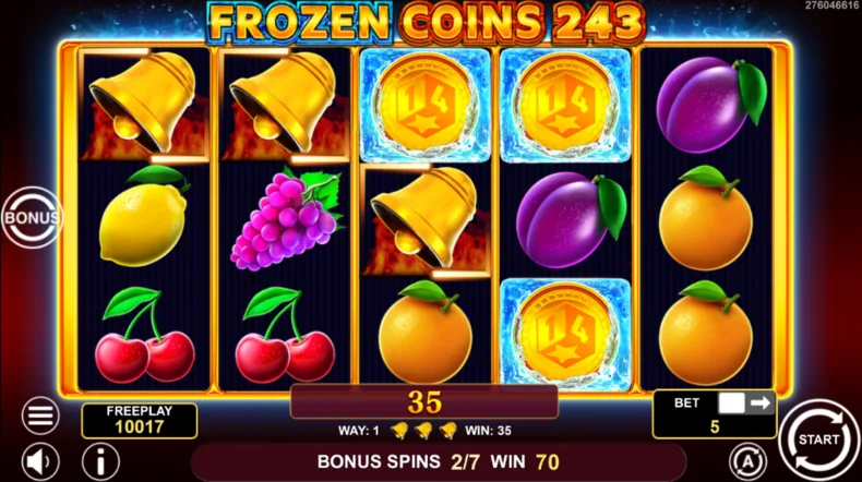 Frozen Coins 243 Frozen Coins