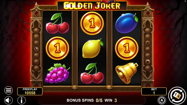 Golden Joker Halloween Bonus Spins