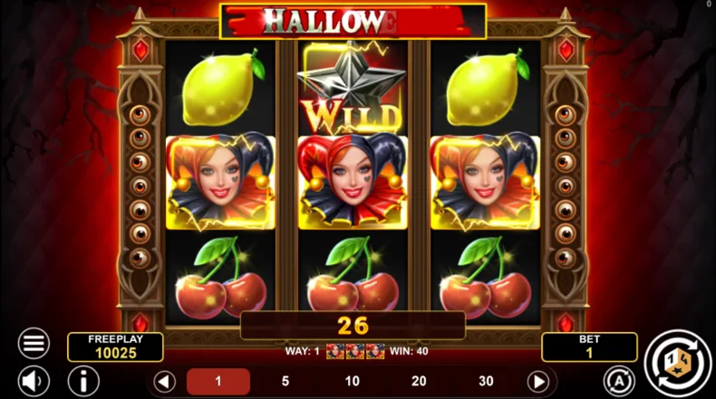 Golden Joker Halloween Wild Win