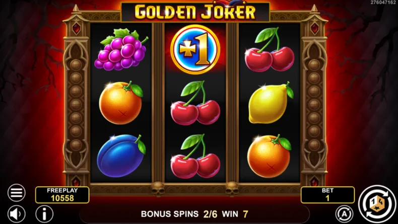Golden Joker Halloween Plus Coin