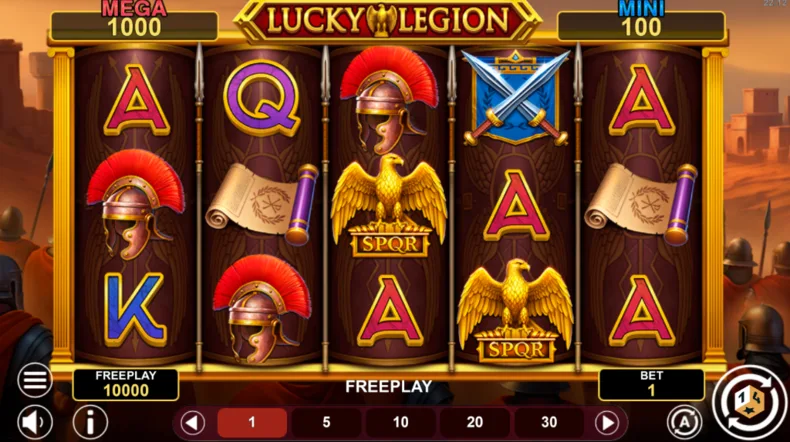Lucky Legion Fortune Base Gameplay