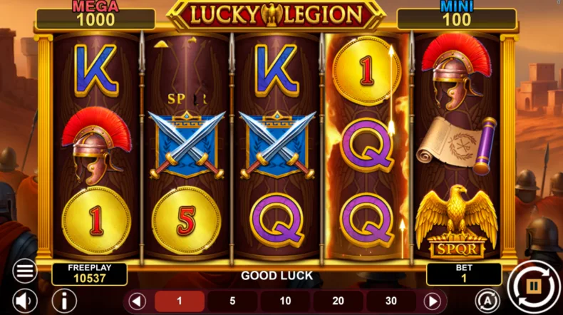 Lucky Legion Fortune Coin Trigger