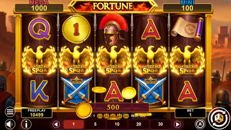Lucky Legion Fortune Feature