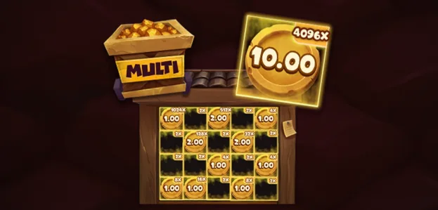 4 Lucky Nuggets Multi Feature