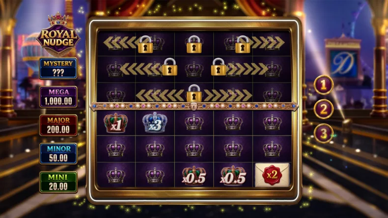 Royal Nudge Hold & Win Bonus