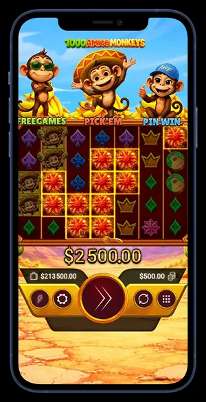 1000 Amigo Monkeys Feature Gameplay