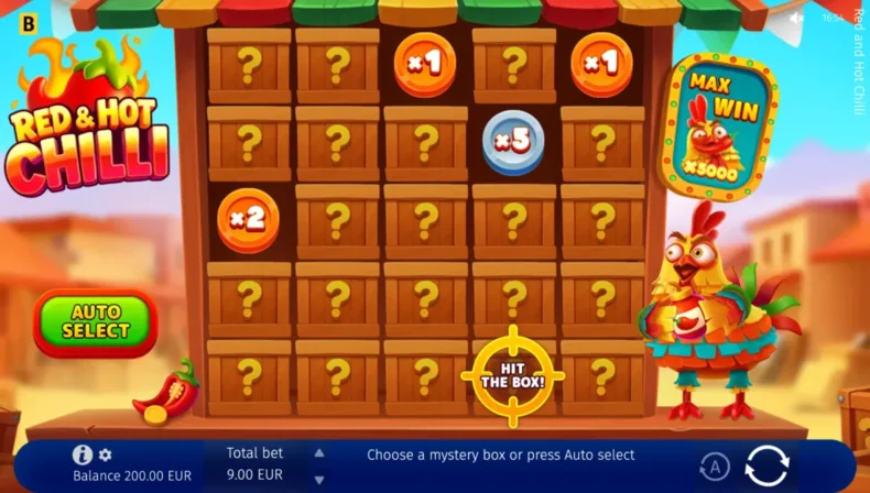 Red and Hot Chilli Bonus Game