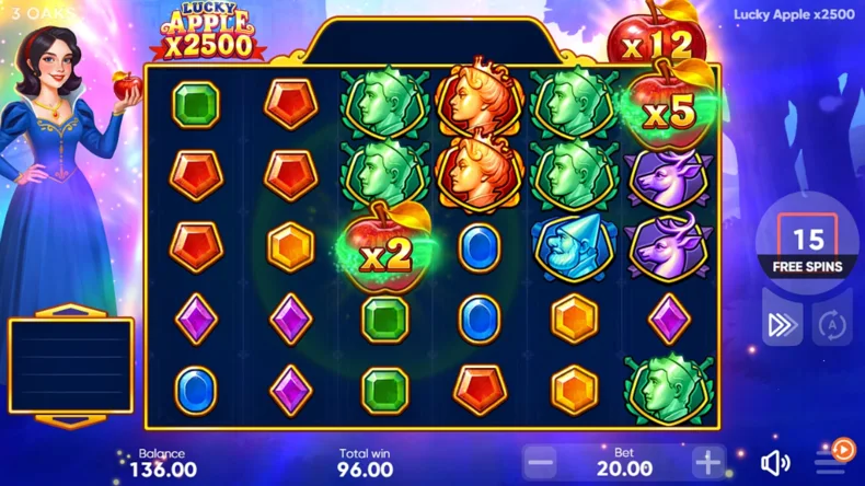 Lucky Apple x2500 Free Spins
