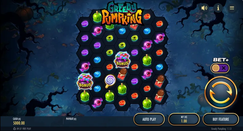 Greedy Pumpking Base Gameplay