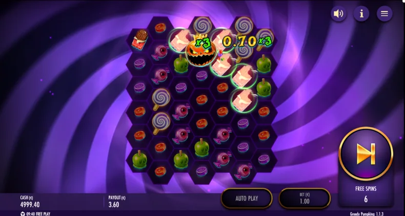 Greedy Pumpking Free Spins