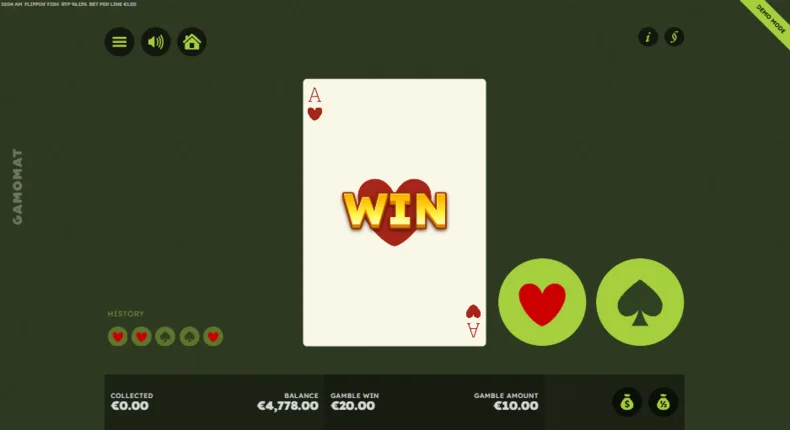 Flippin Fish Card Gamble