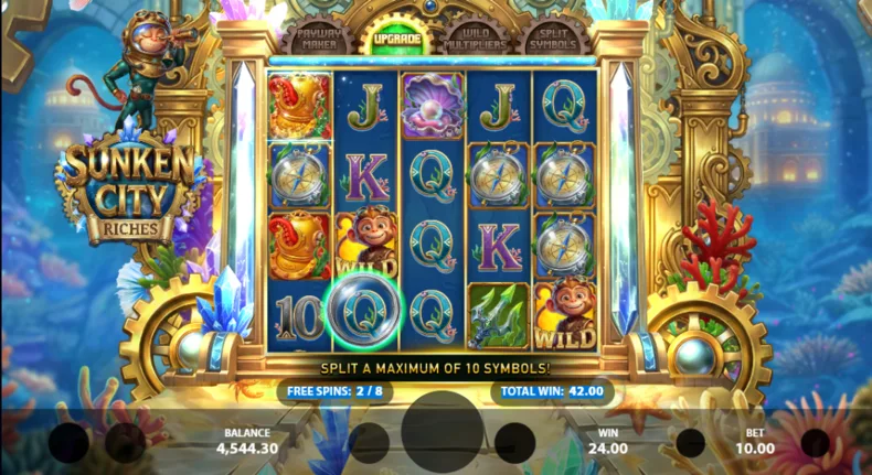 Sunken City Riches Free Spins