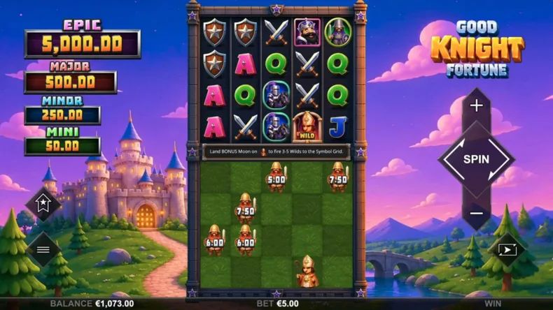 Good Knight Fortune Base Gameplay
