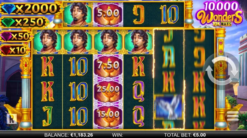 10000 Wonders 10K Ways Base Gameplay