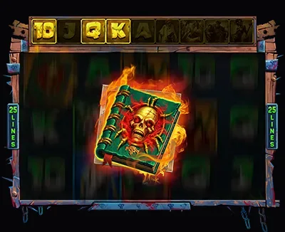 Golden Zombies Magic Book