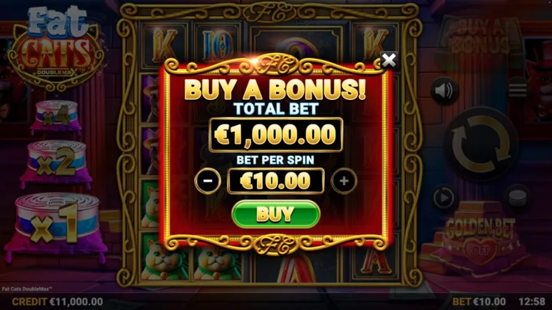 Fat Cats DoubleMax Bonus Buy