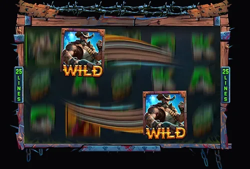 Zombie Wheel Random Walking Wild