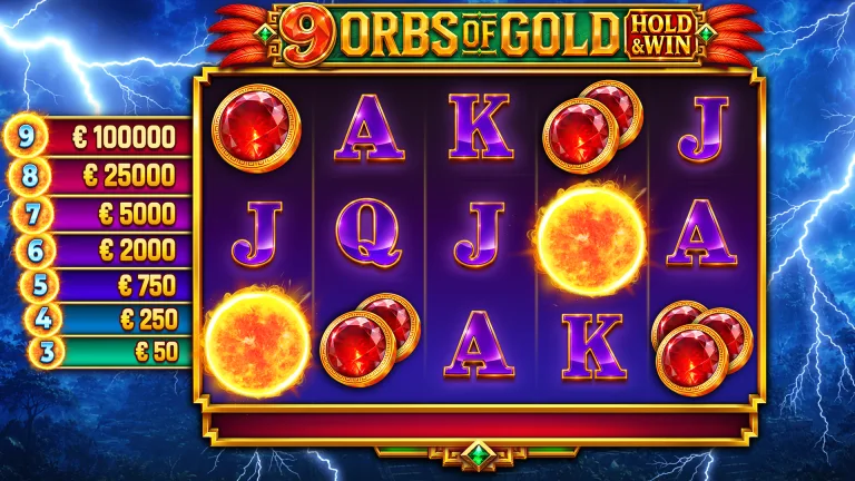 9 Orbs of Gold Unlimited Free Spins