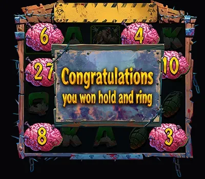 Zombie Shooter Hold & Ring