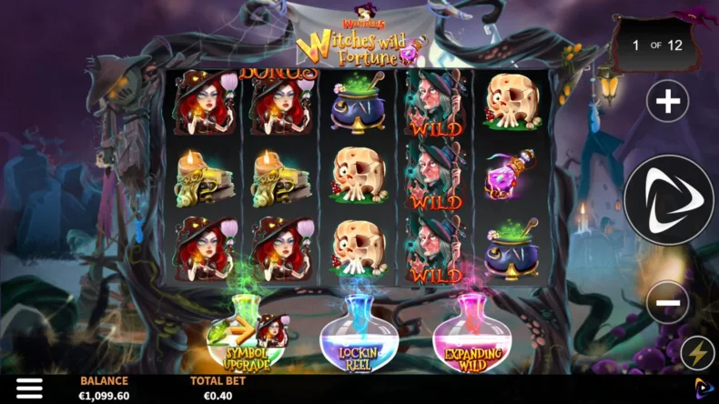 Witches Wild Fortune Combined Features