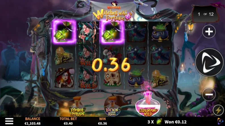 Witches Wild Fortune Expanding Wild