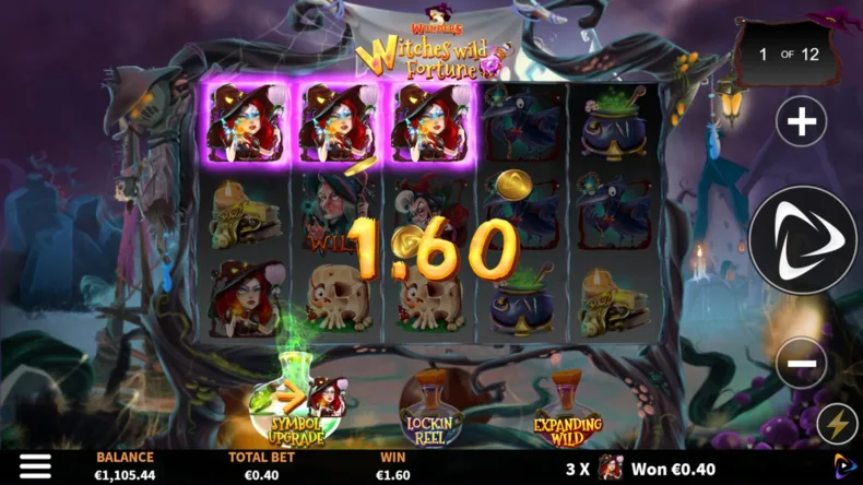 Witches Wild Fortune Symbol Upgrade