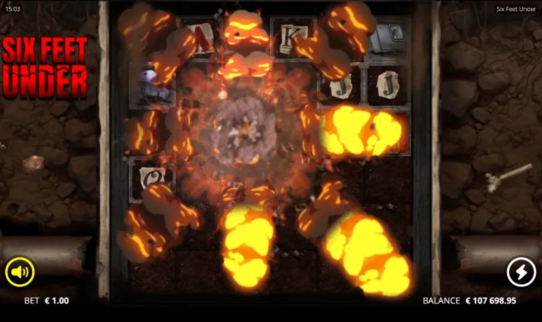 Six Feet Under Bomb Explosion